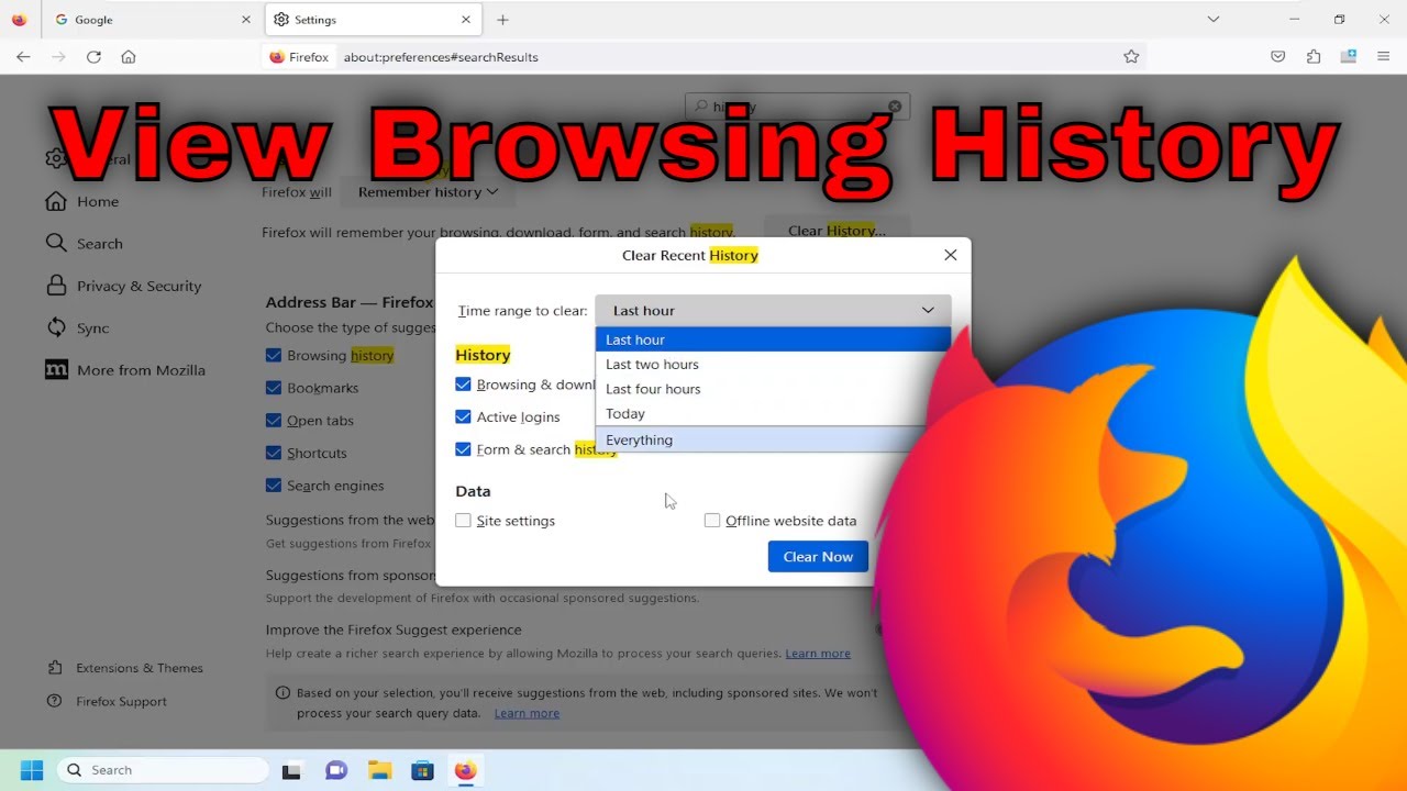 How to View Browsing History in Mozilla Firefox [Guide]