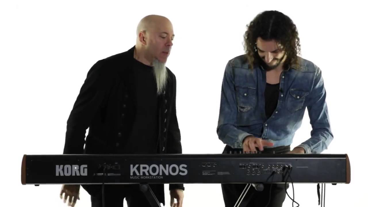 Jordan Rudess & Marco Parisi con el nuevo Korg Kronos - Parte 1.