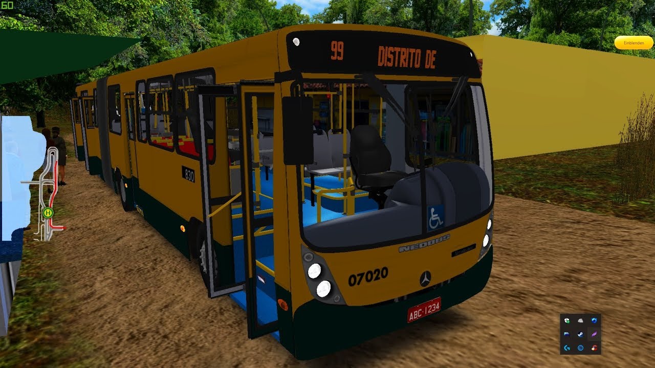 [OMSI 2] FUI DESAFIADO a TRABALHAR na LINHA 99 com ÔNIBUS ARTICULADO!! MAPA VILAREJO 5.5 
