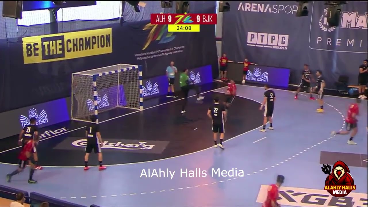 ملخص فوز الكوماندوز على بشكتاش بنتيجة 28-27 ضمن بطولة دوبوي الودية  🦅🔴🤾‍♂