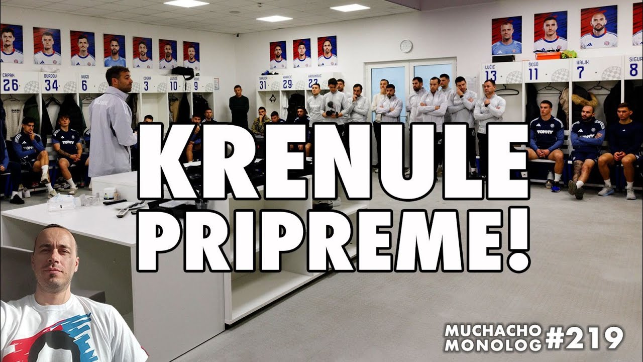 Gonzalo Garcia okupio igrače, krenule pripreme Hajduka! | Muchacho monolog 219