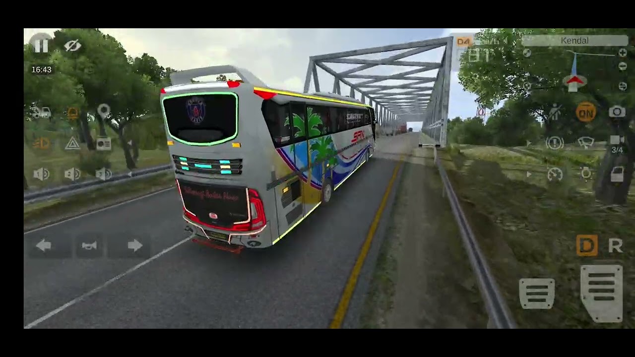 Bus Simulator Indonesia 🇮🇩 # career Mod game play # so beautiful map # 