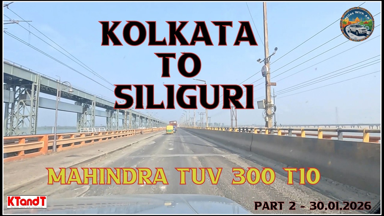 Kolkata to Siliguri Part-2, #mahindra #tuv300 #travel #longdrive #consistency #liveyounglivefree