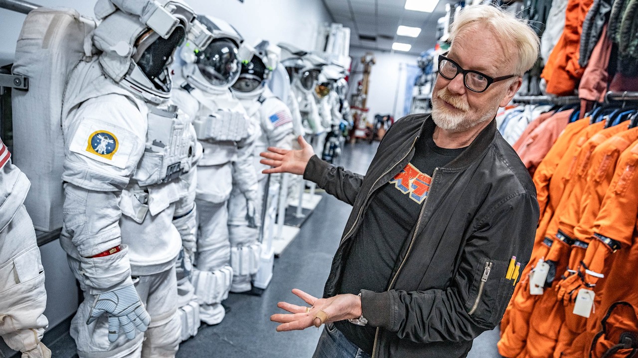 Adam Savage Visits Where Hollywood Gets Its Spacesuits!
