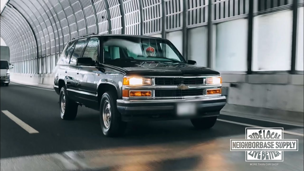 【ファミリーにも、週末のレジャーにも】90sアメ車代表格｜タホの魅力を解説 96年式 シボレー・タホ LT［FOR SALE］