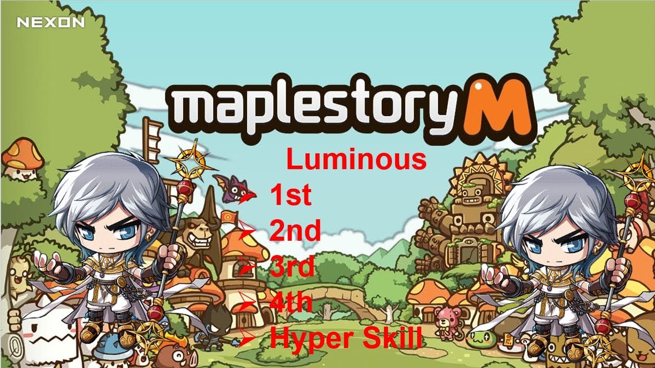 [MapleStory M - Korea ]  Luminous 1st, 2nd, 3rd, 4th, Hyper