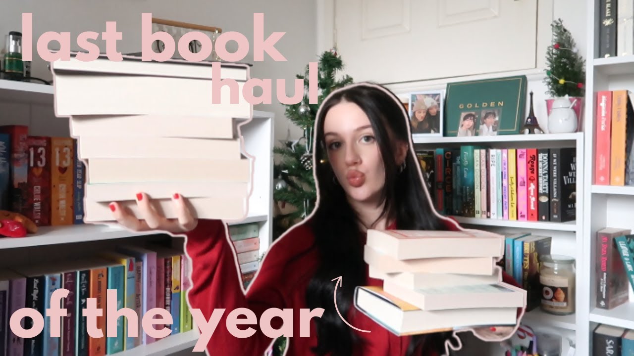 HUGE book haul to end the year right ✨📖