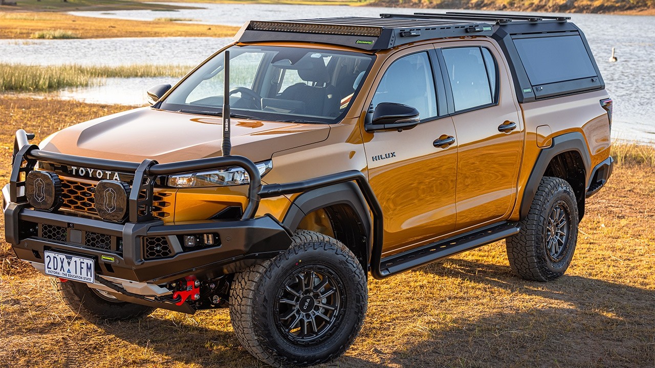 Turn your N90 HiLux into the ultimate tourer | New accessory range from IRONMAN 4X4