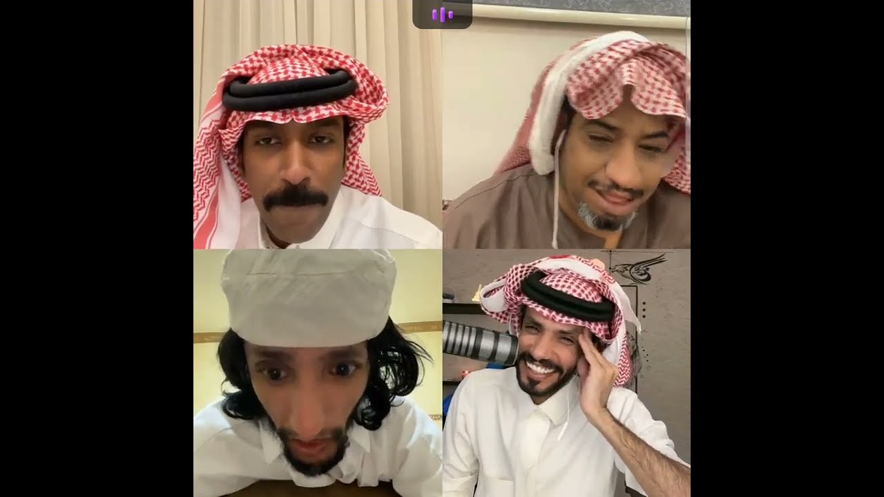 مقرن و فهد مع خالد ابو نوره و صلوح