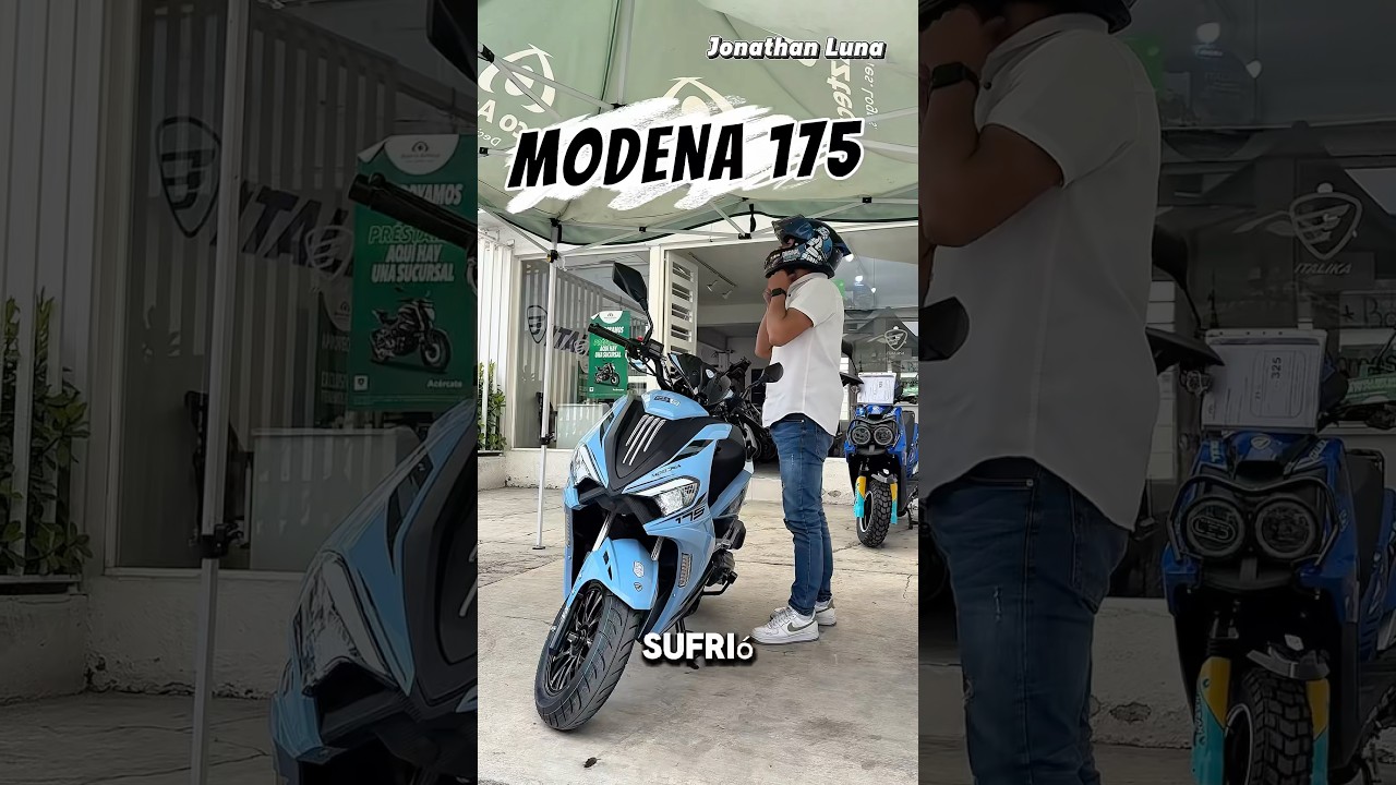MODENA 175 GPS 2026 - JONATHAN LUNA #biker #italika #modena175GPS #scooter