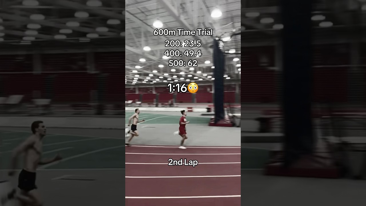 600m Time Trial | 49 Through 400m😳