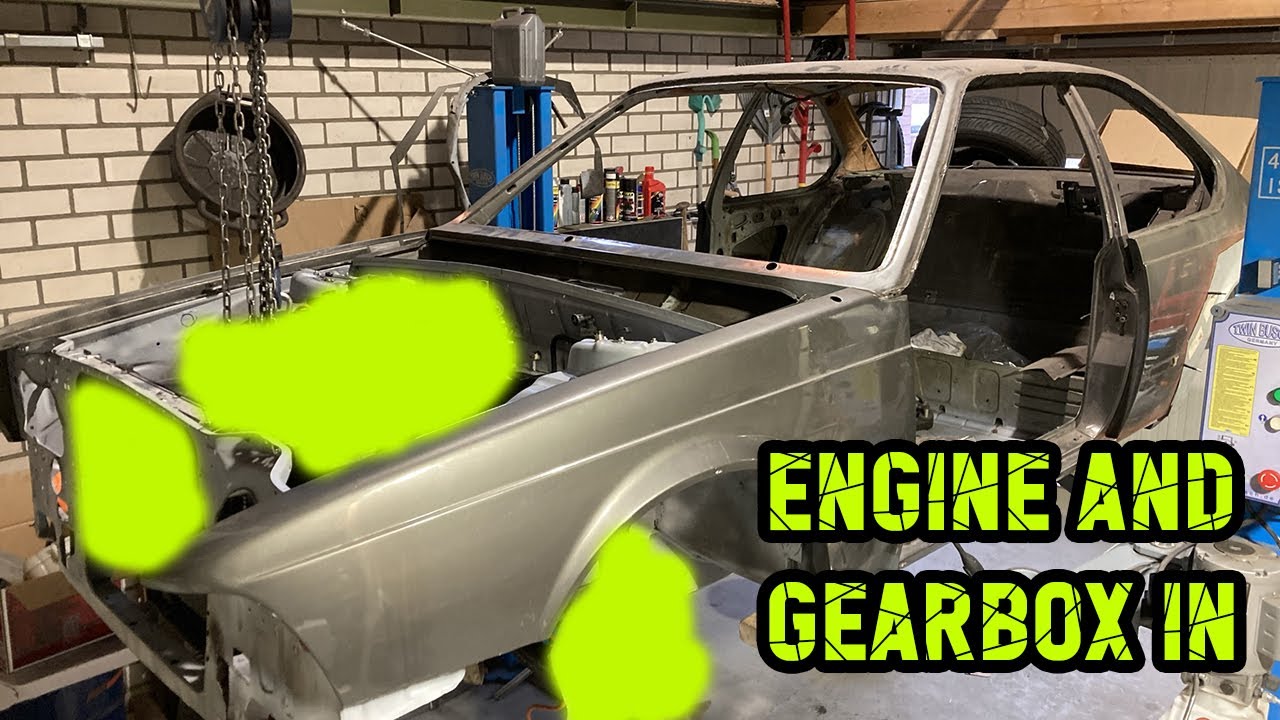 B1.26 - BMW E24 Project [Engine and Gearbox in] - WE ARE BACK