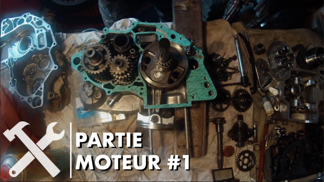 REMONTAGE MOTEUR HM 250 CRF #1