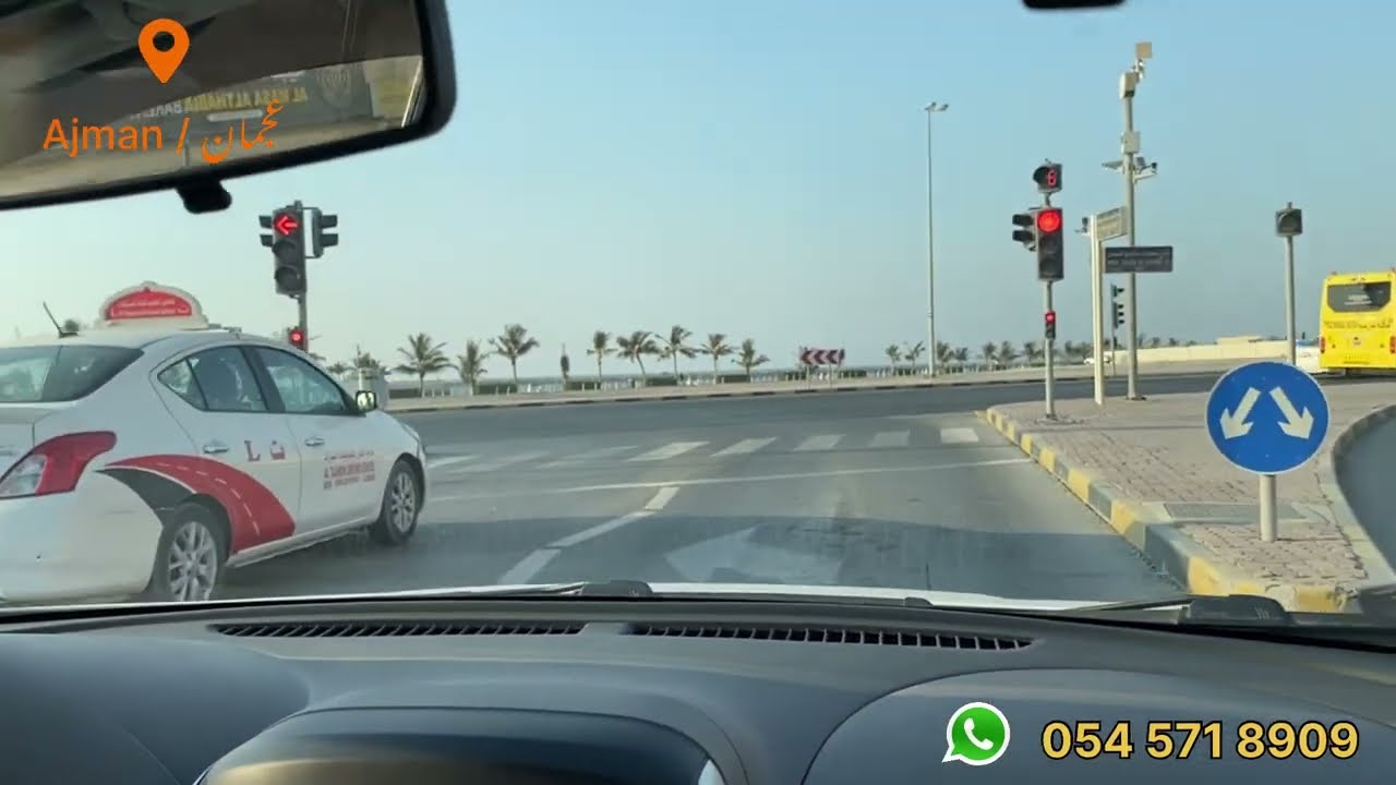 Manual Road Driving test | Going left from Signal |