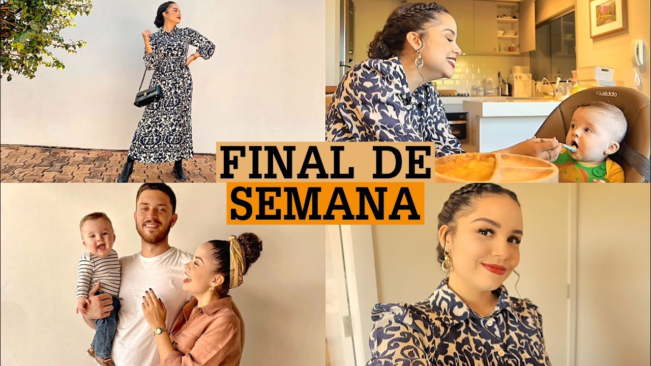 Arrume-se comigo, styling dos meus looks, almoço em família, aniversário do Gabriel... ✨