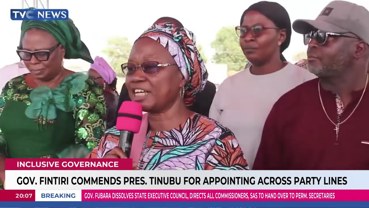 Gov Fintiri Commends Pres. Tinubu For Appointing Numan Indigenes Of Adamawa