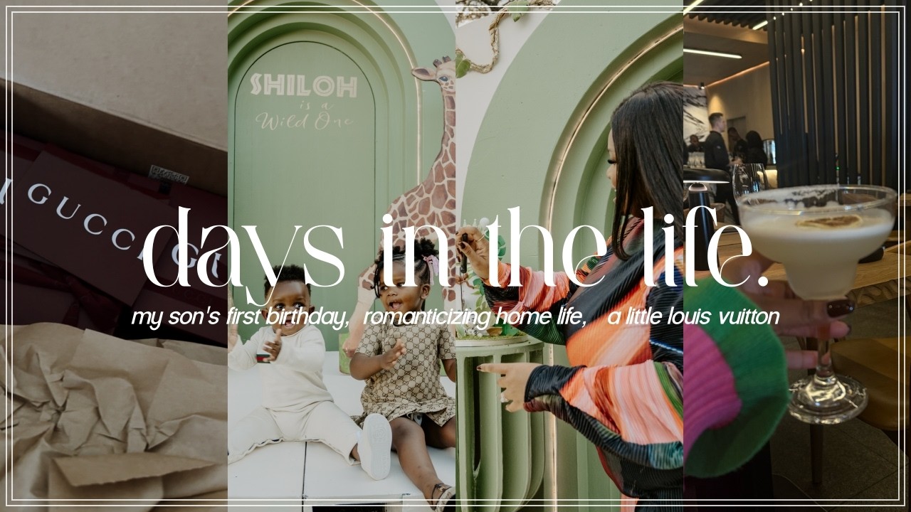 #daysinthelife | ROMANTICIZING HOME LIFE + MY SON TURNS 1 | Cynthia Gwebu