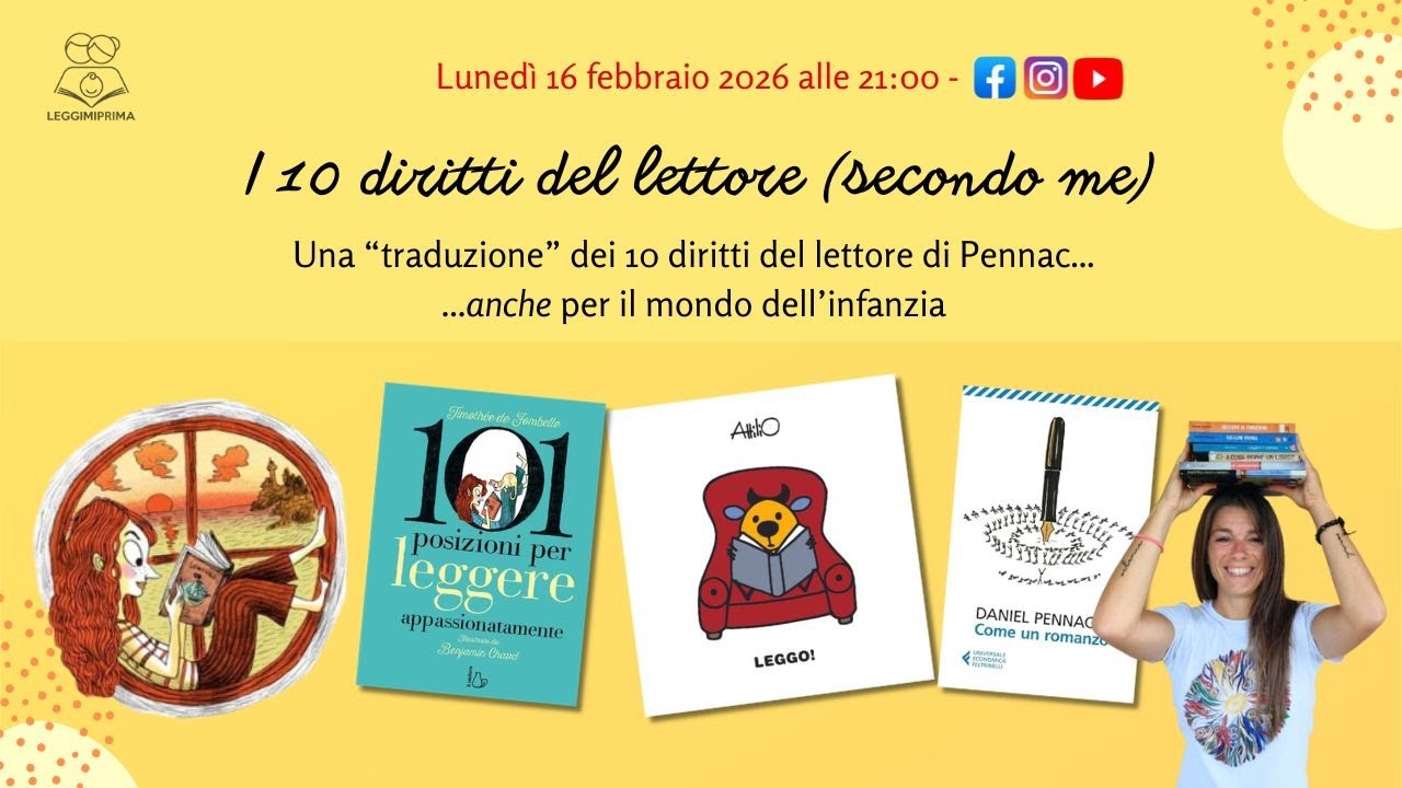 I 10 diritti del lettore applicati al mondo dell'infanzia