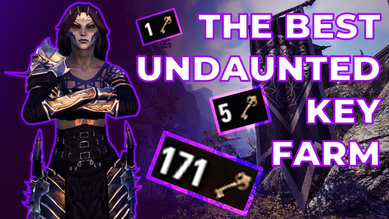 The QUICKEST Way to Get UNDAUNTED KEYS!! - Quick Tip | Elder Scrolls Online