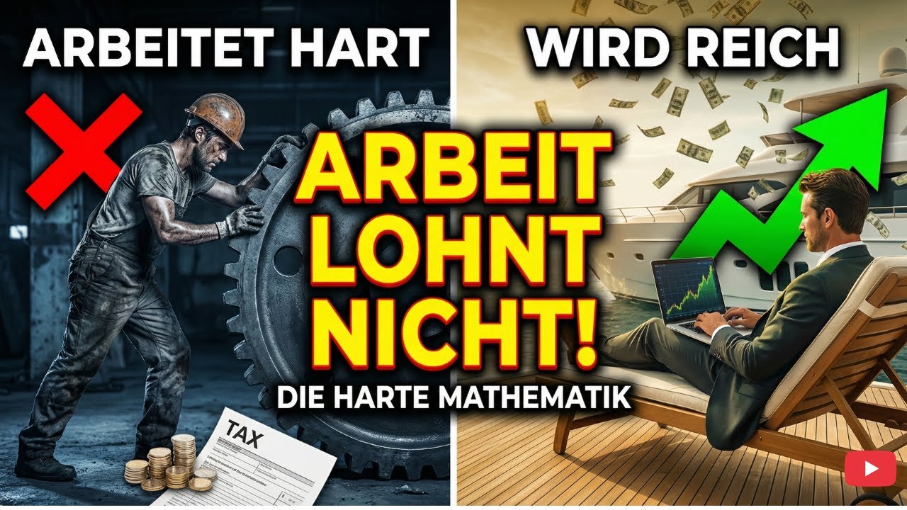 Warum Arbeit dich NIEMALS reich machen wird 📉 | Die harte Wahrheit 🛑#finanzen
