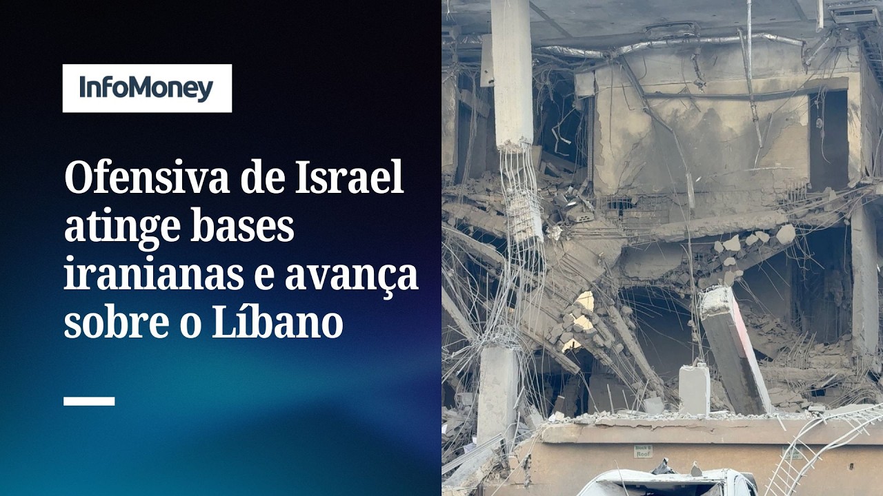 Israel ataca c&uacute;pula de seguran&ccedil;a no Ir&atilde; e intensifica ofensiva no L&iacute;bano | InfoMoney News