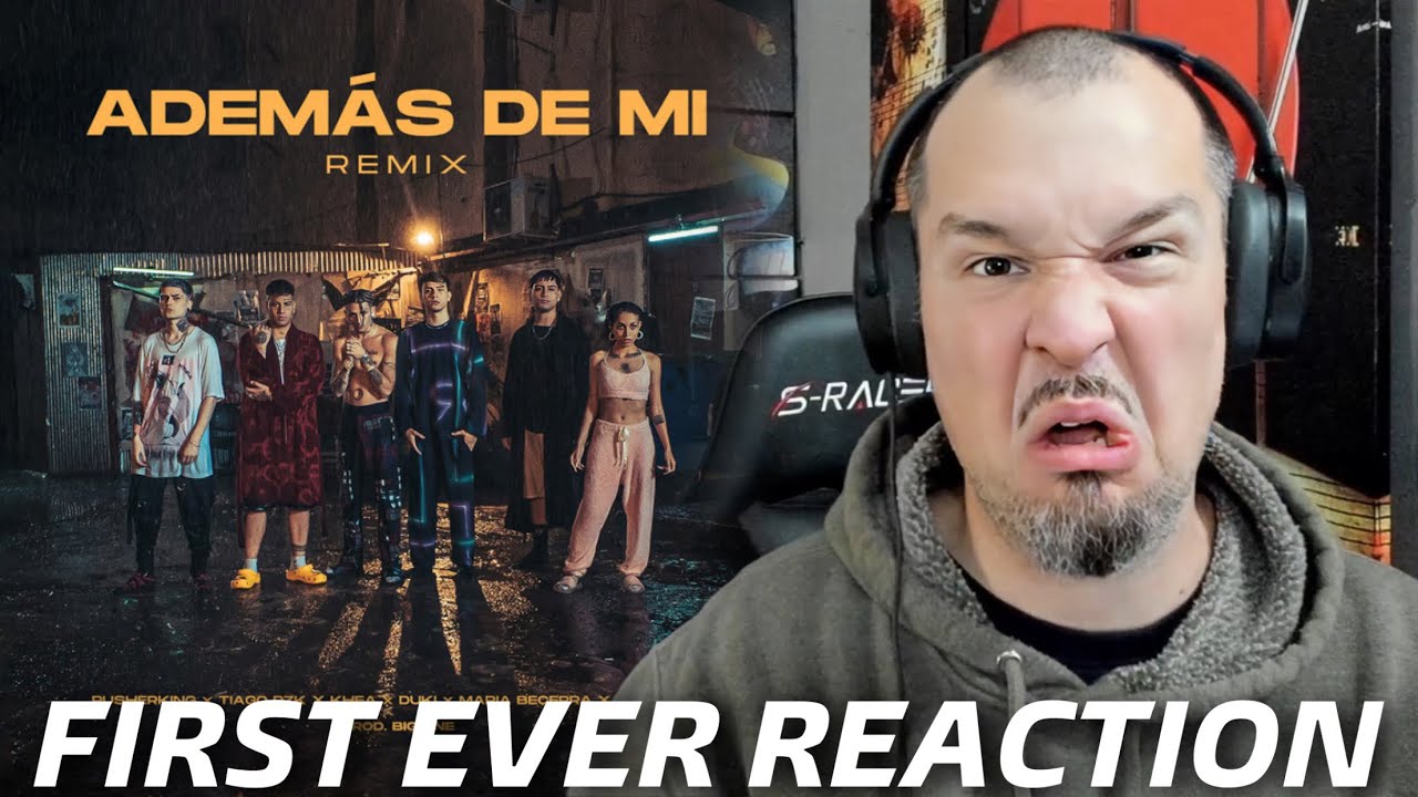 WHO?? | Rusherking, Tiago PZK, KHEA, LIT Killah, Duki, Maria Becerra - ADEMAS DE MI REMIX | Reaction