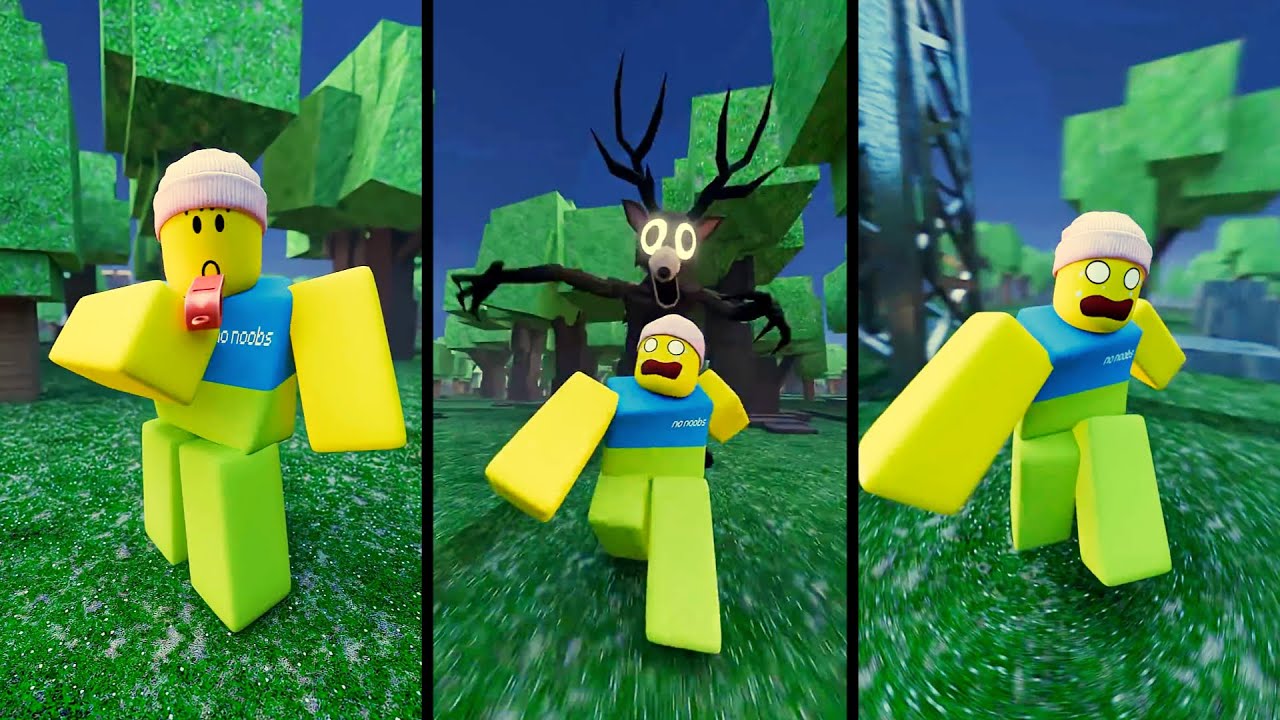 Roblox -Deer vs Noob_s Trap😳 || Roblox Mix
