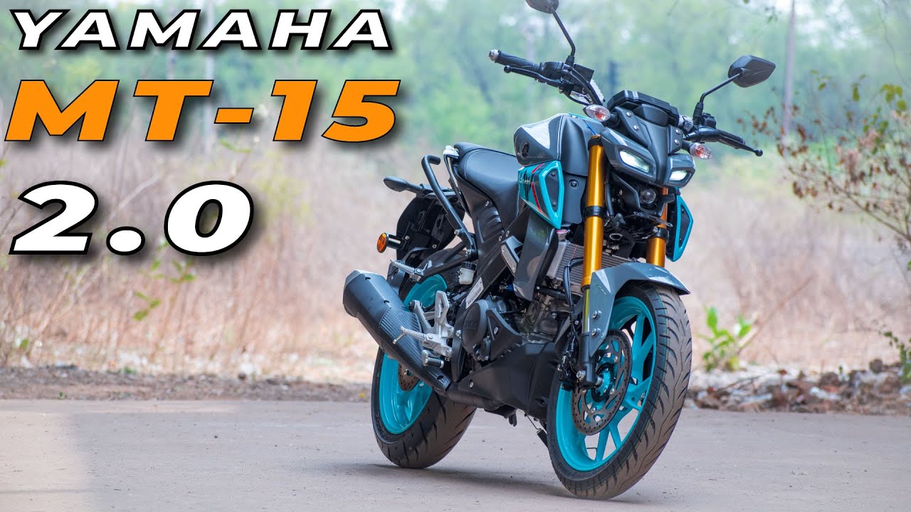 Yamaha MT-15 2.0 2022 Detailed Ride Review Hindi | USD Fork Aluminum Swingarm Bluetooth New Color