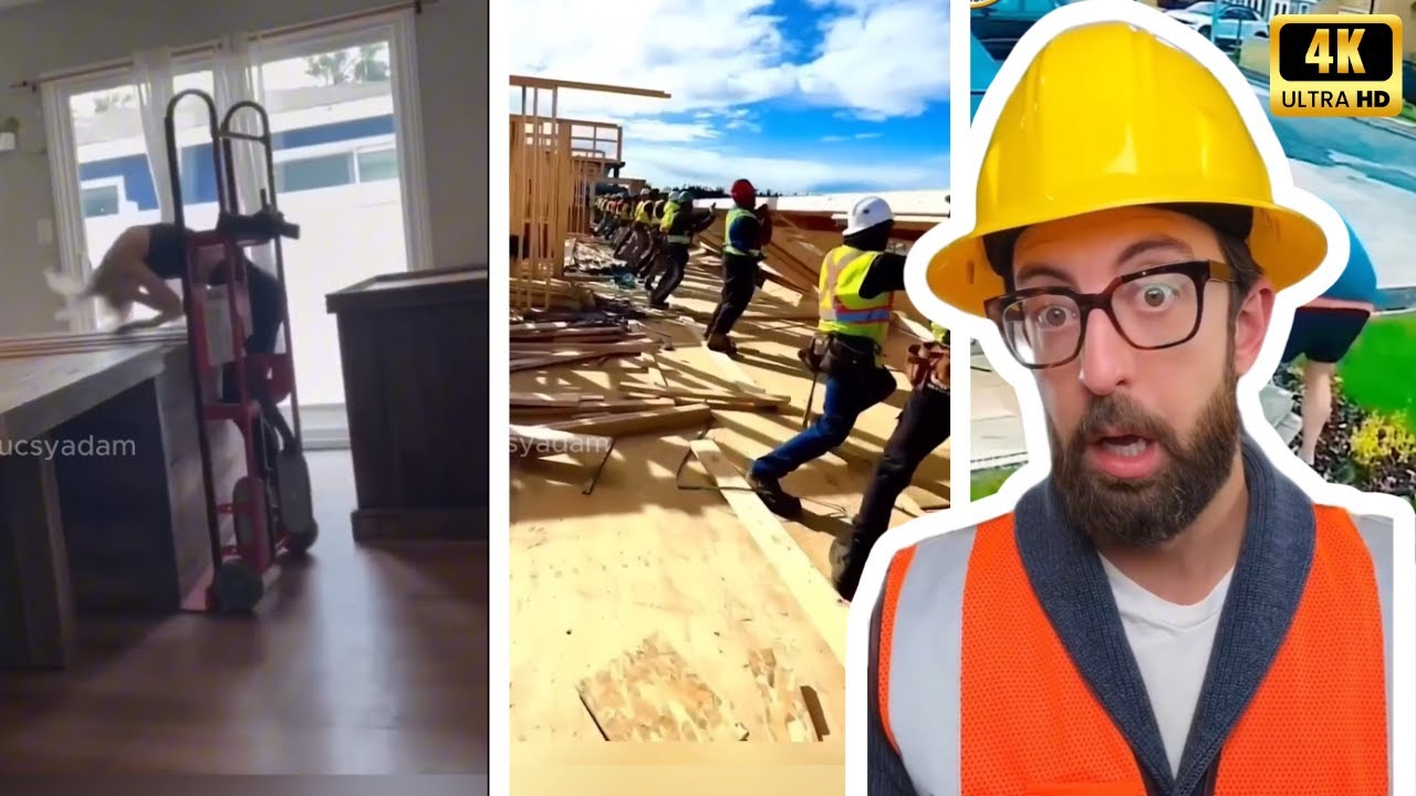 1 Hour Construction Vlog | Adam’s Crazy Workday, Fails & Fitness #part13 #adamrose  #construction