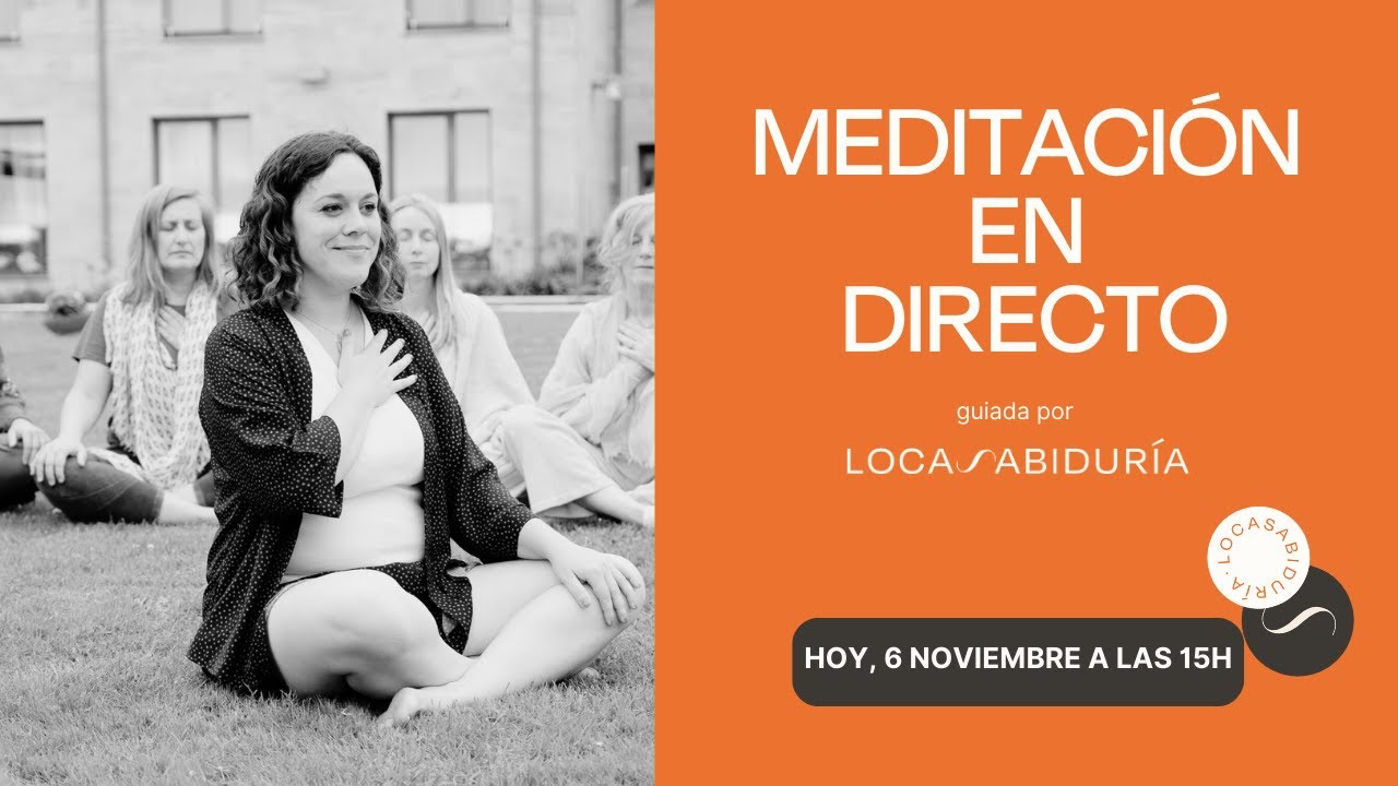 Meditación en directo especial DANA: para abrir el corazón y transformar emociones perturbadoras
