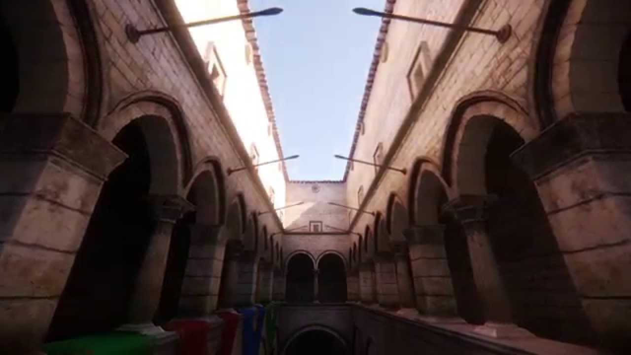 Cryengine SVOTI - Sponza