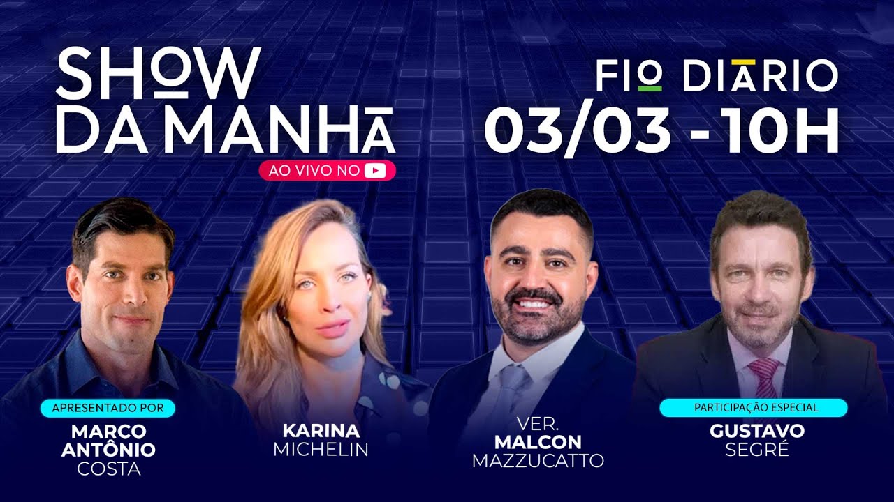 SHOW DA MANHÃ - FIM DA LINHA PARA LULA? - TRUMP NÃO IRÁ RECUAR - 03/03/2026
