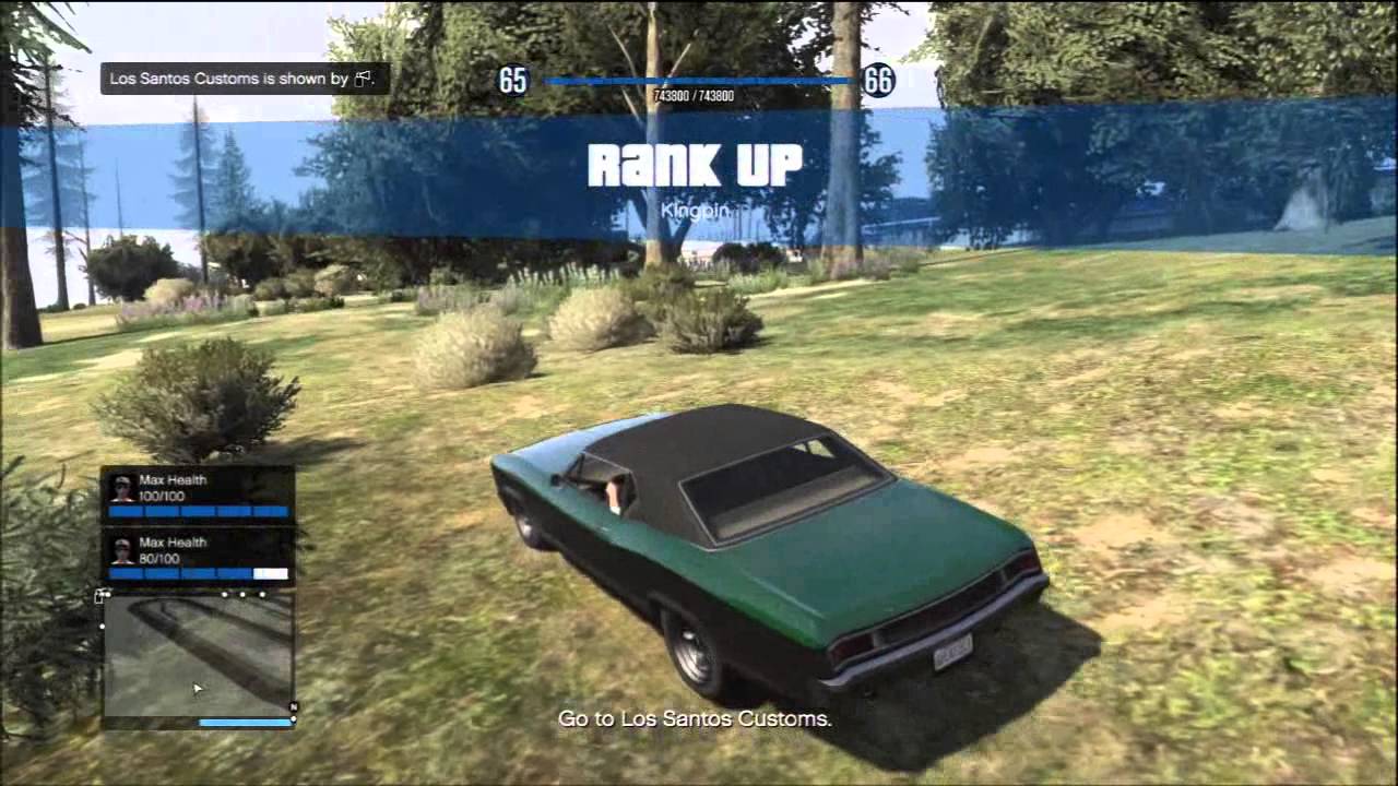 [1.04/Online] Grand Theft Auto V Money + Rank Mods