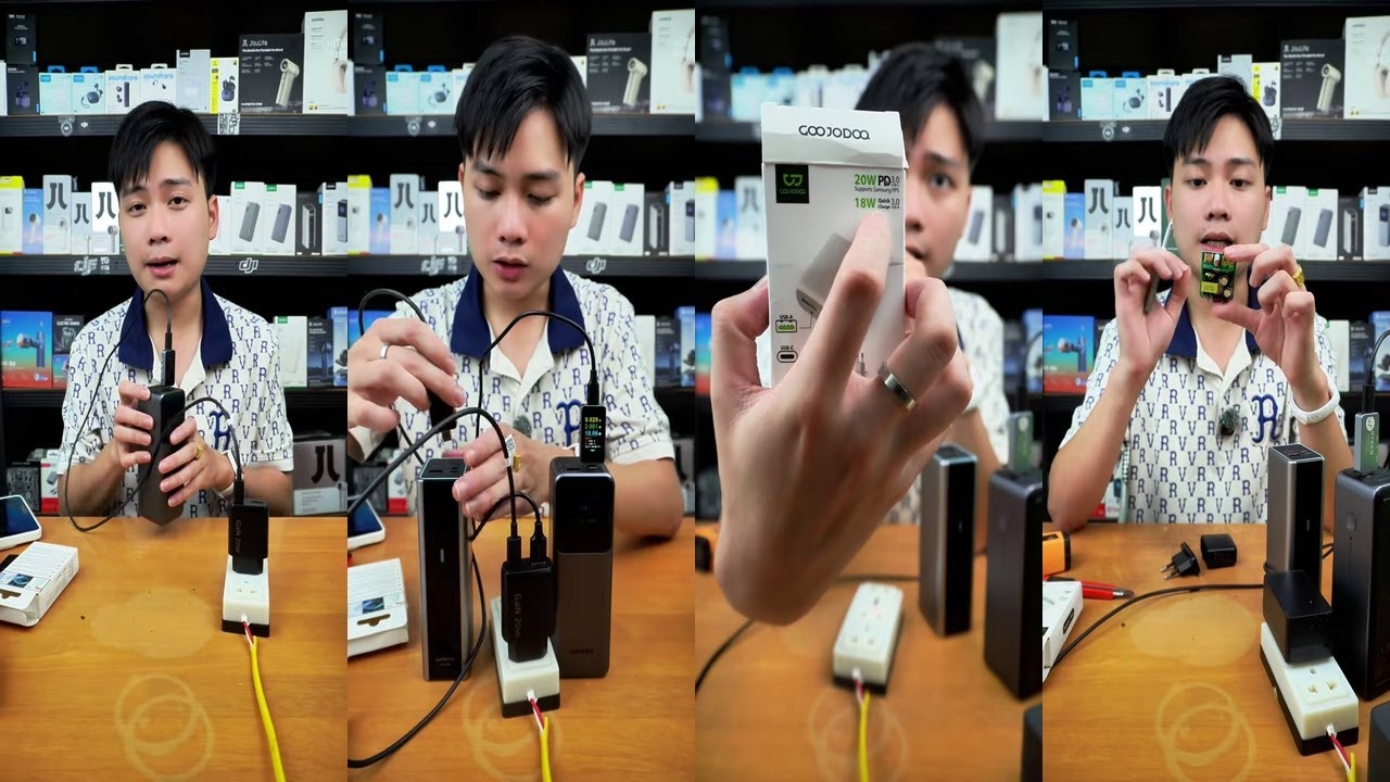 REVIEW CỦ SẠC GOOJODOQ 20W GIÁ RẺ VÀ SỰ THẬT VỀ CÔNG NGHỆ GAN