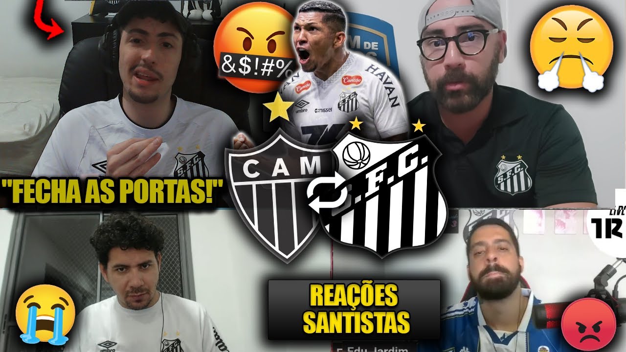 REAÇÕES dos SANTISTAS FURIOSOS com contratação de RONY [REACT MERCADO DA BOLA]