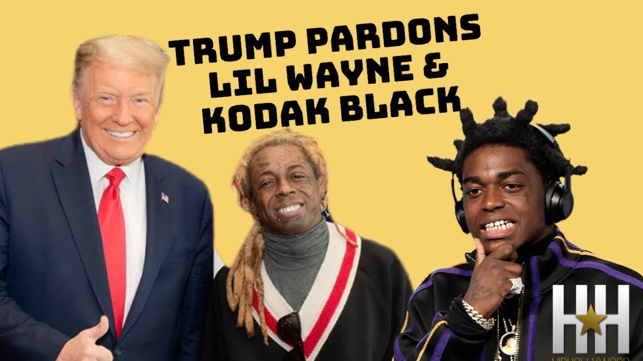 Rapper's Delight: Trump Pardons Lil Wayne, Kodak Black And More!