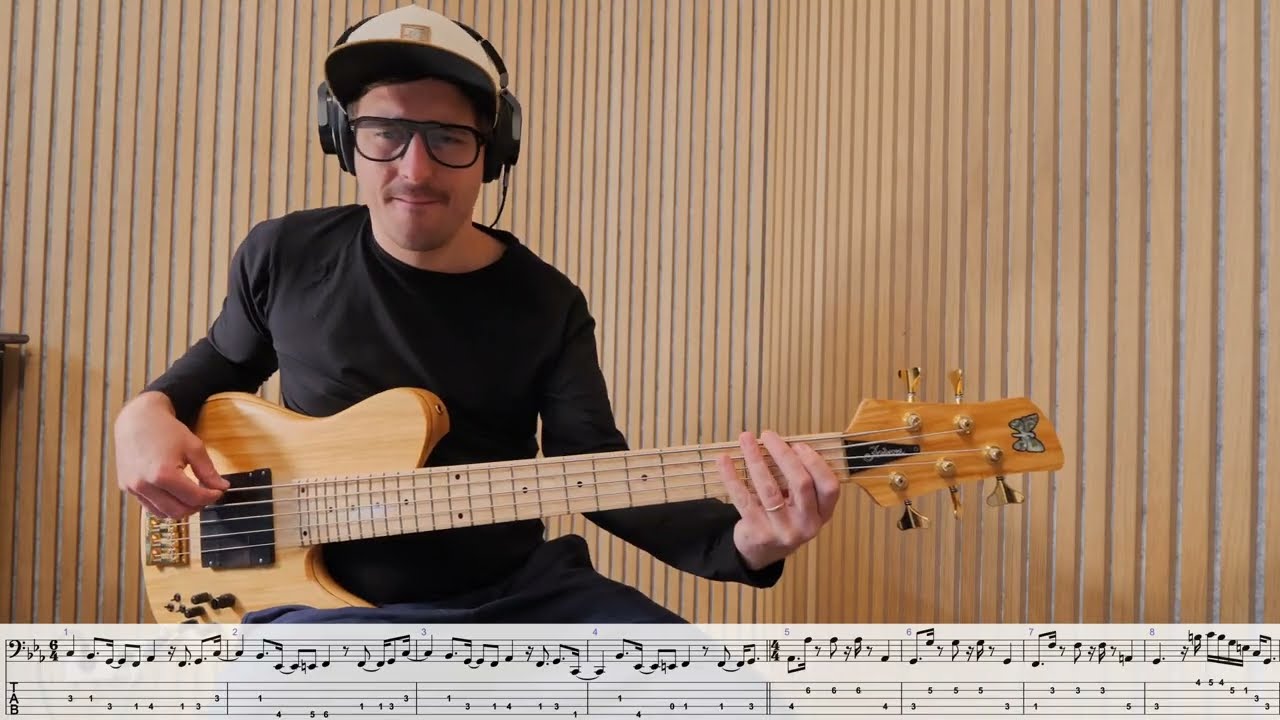 Not Yet / Michel Camilo / Anthony Jackson Bass Cover / Notes&Tabs