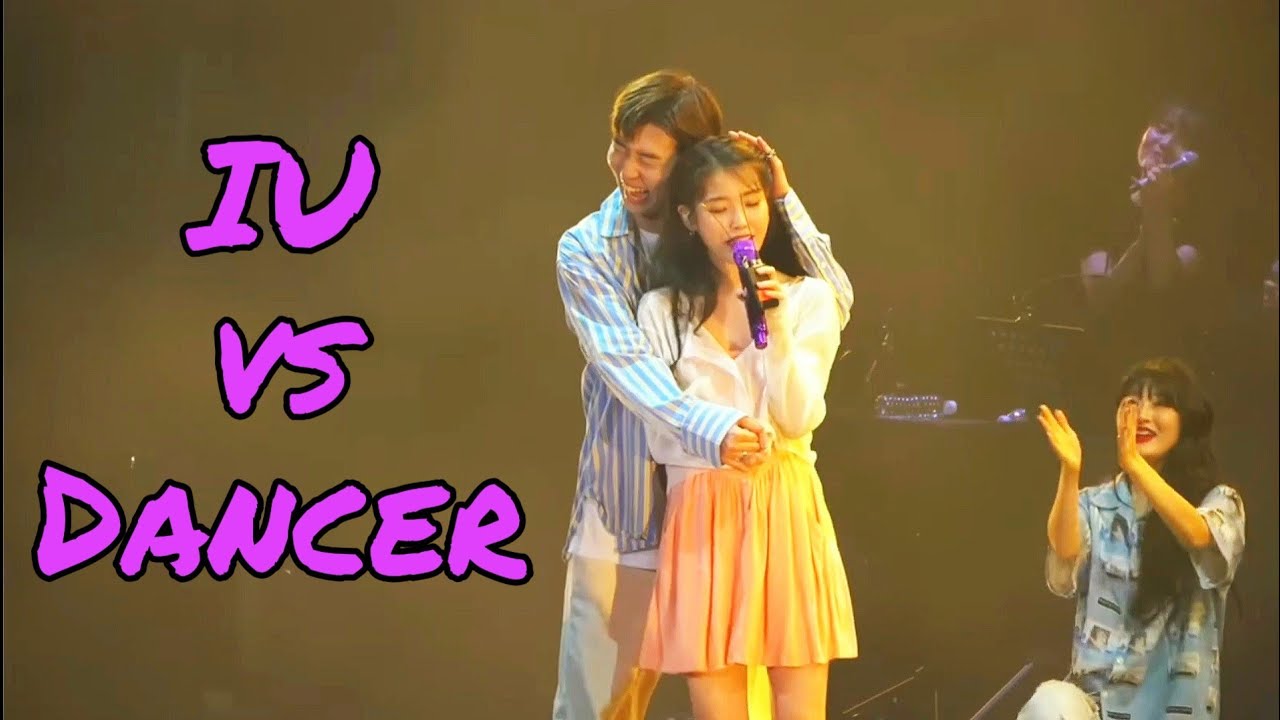 IU vs Dancer | Sweet moment between IU and her dancer