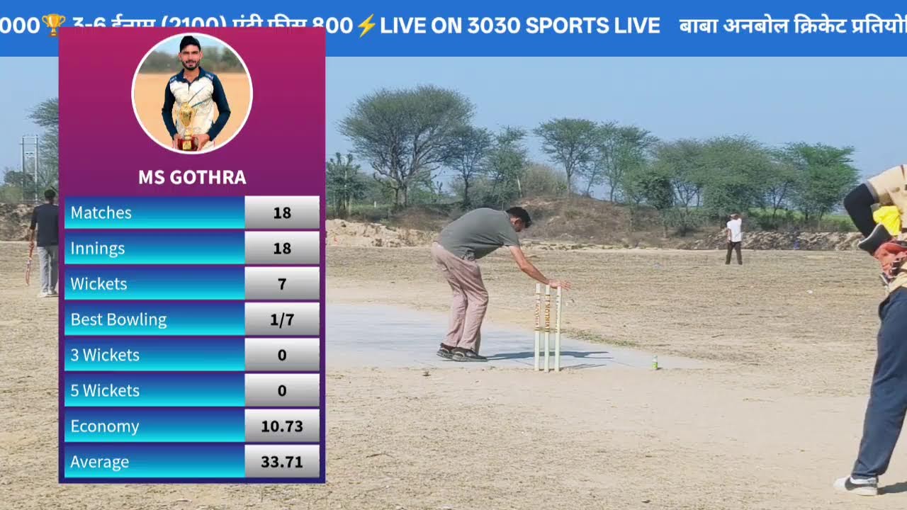 Khorda Cricket Tournament 2026#Match Gothra vs Sirsali