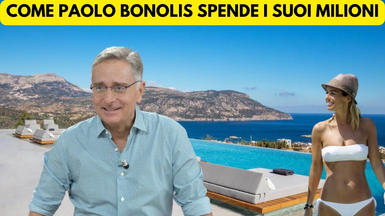 Ecco come Paolo Bonolis spende i suoi MILIONI