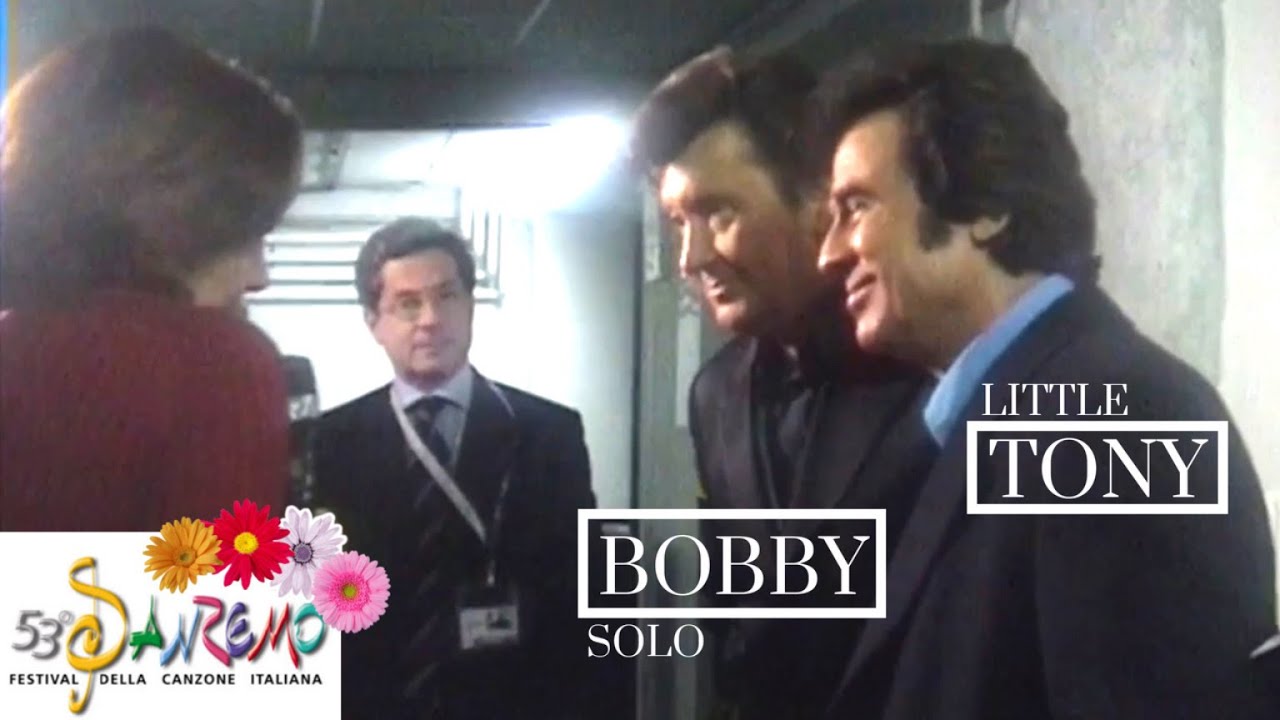 Bobby Solo & Little Tony  BACKSTAGE  1°parte