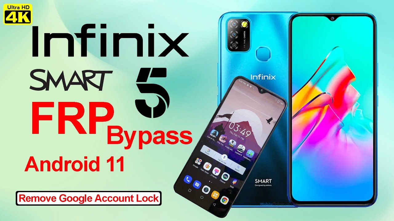 Infinix  Smart 5 Frp Bypass Android 11 | X688b/x657b/x6611b | Google Account Bypass Without Pc