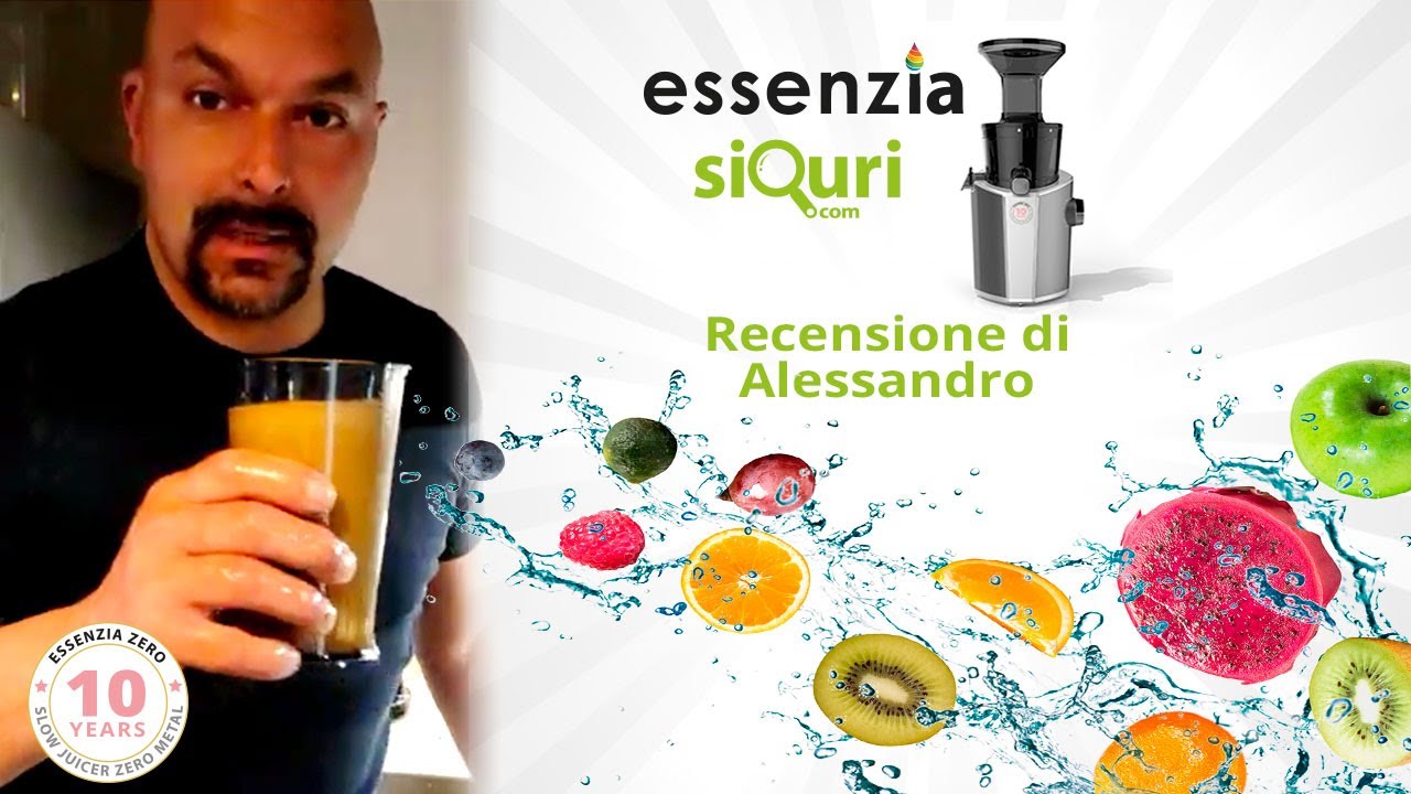 Essenzia Zero - Recensione di Alessandro - Estrattore di Succo ZeroMetal siQuri.com