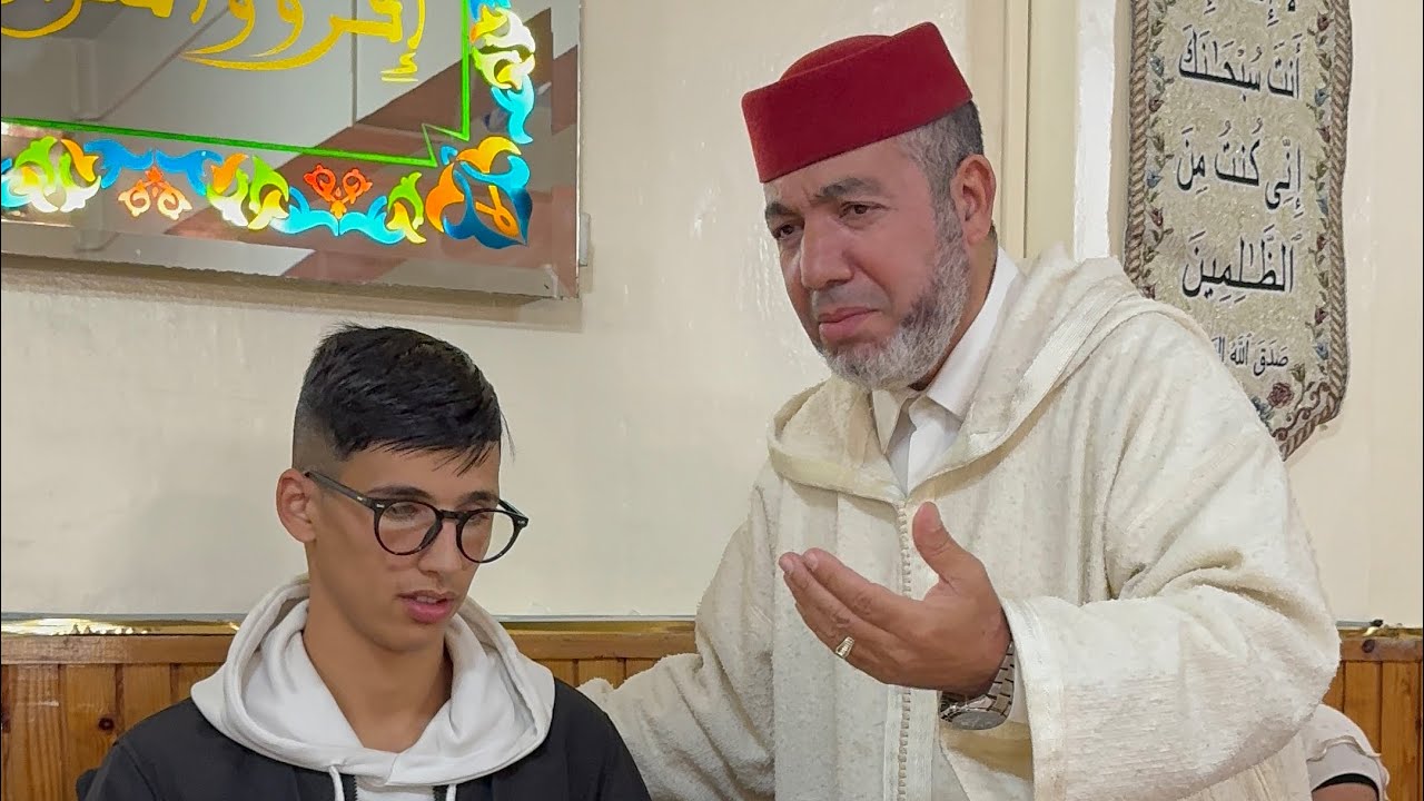حصة مع الشيخ سعيد مسلم حول القواعد التجويدية و المقامات الصوتية (الحصة 1 ) مقام بياتي