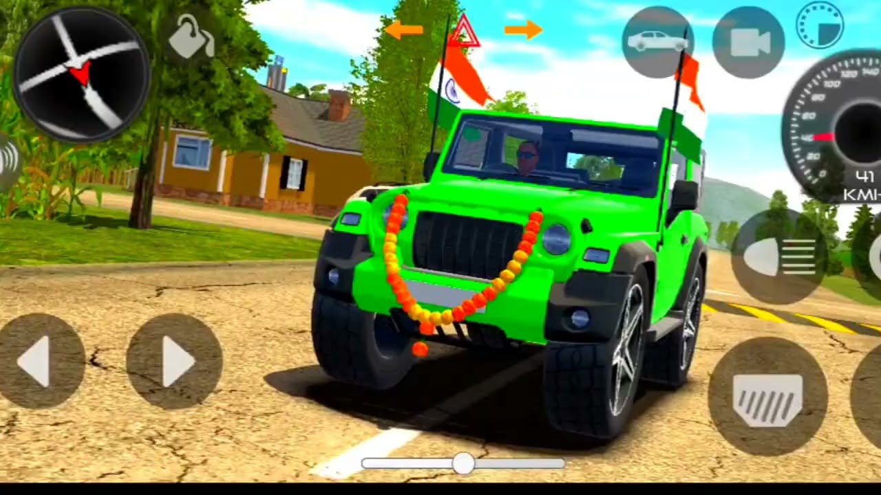 Modified Mahindra Thar Car Games: Indian Cars (Gadi Wala Game) - Car Game Android Gameplay 2025#thar