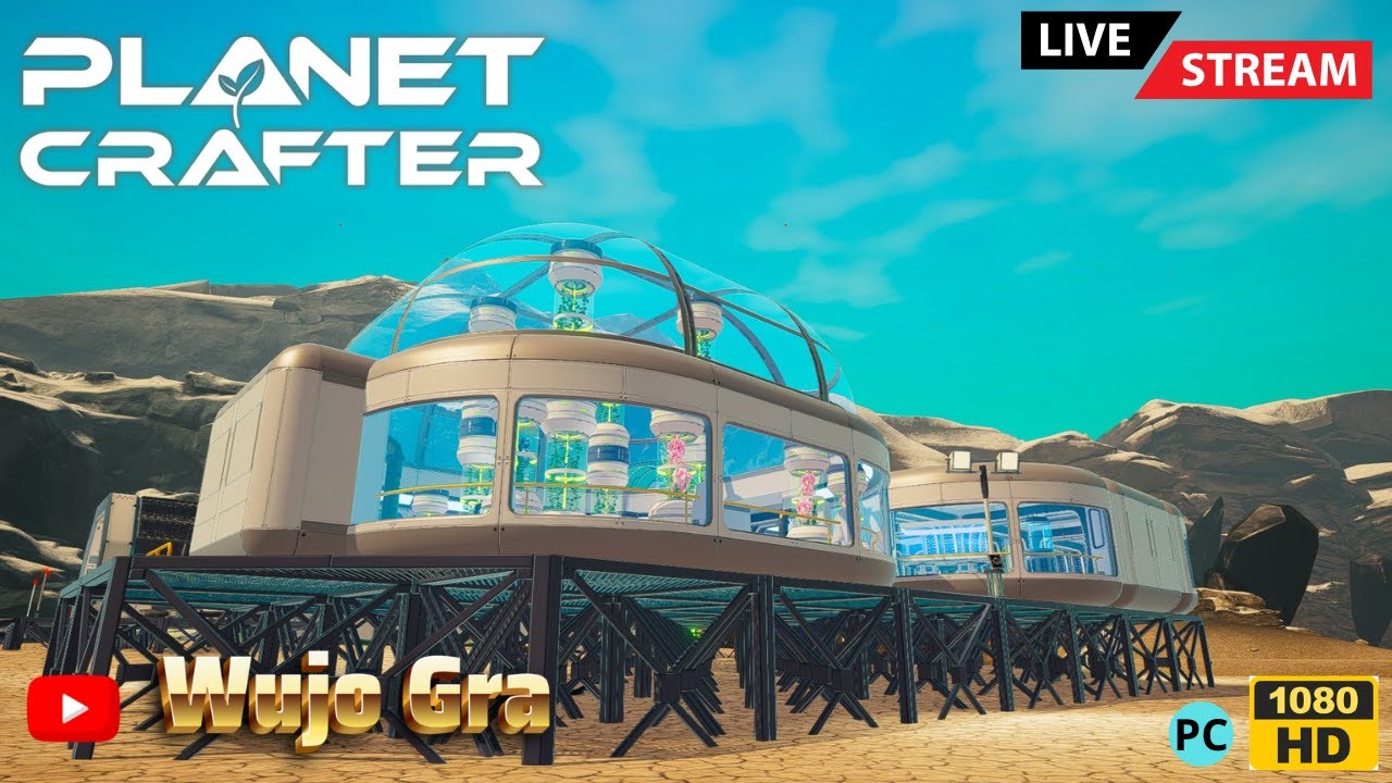 Planet Crafter 🔴 Kawa na obcej planecie | Eksploracja nowej bazy I LIVE PL #21