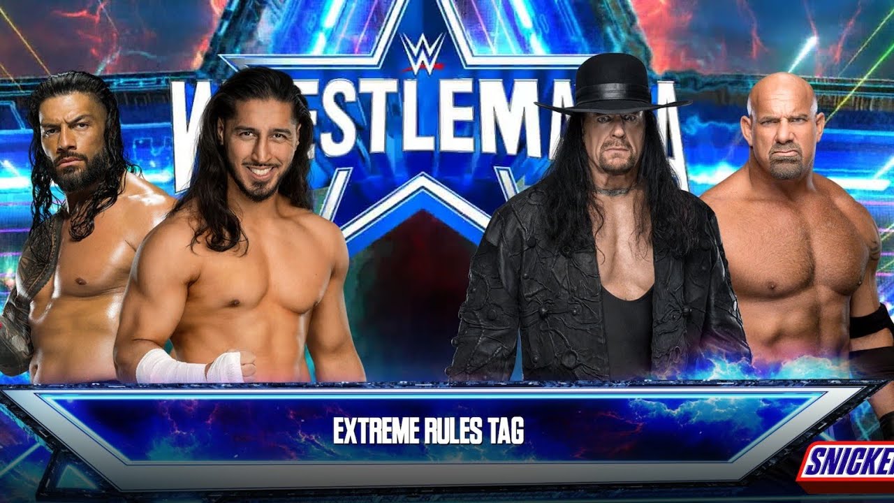Mustafa Ali Roman reigns vs undertaker Goldberg