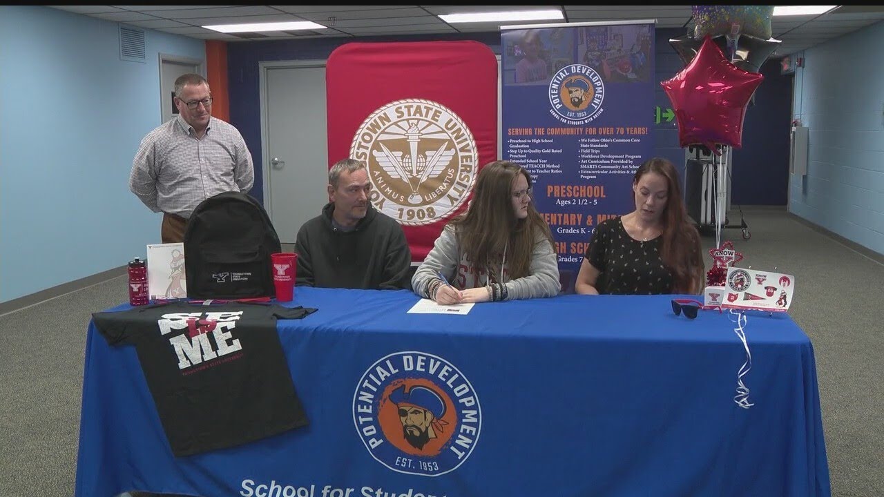 Potential Development celebrates as student heads off to college