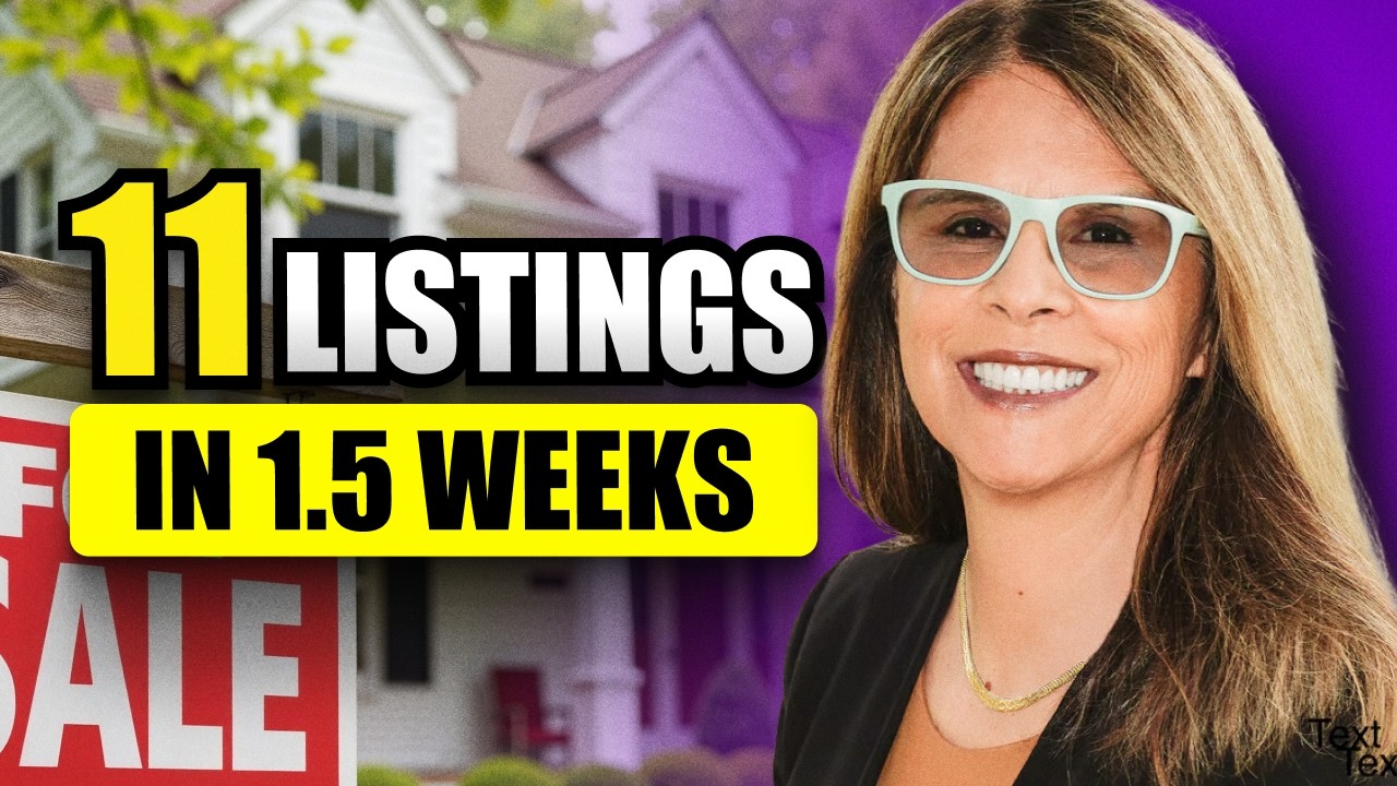 Realtor Gets 11 Listings in 10 Days in a NEW MARKET [Revealing Her Proven Strategy]