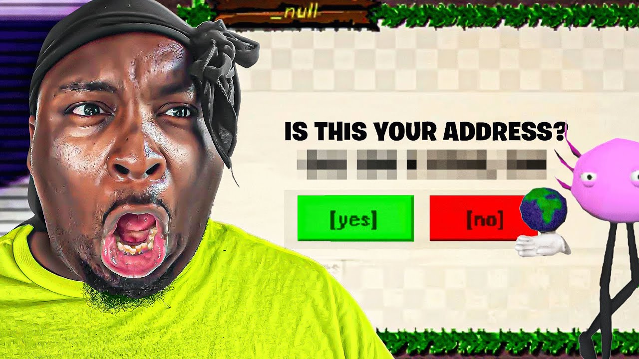 This Game LEAKED our Address!! - (KinitoPet)